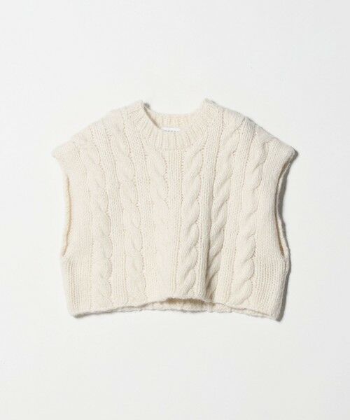 UNITED ARROWS / ユナイテッドアローズ ベスト | ＜SACRA＞ケーブル ニット ベスト | 詳細6