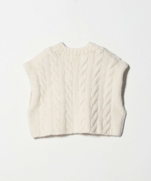 UNITED ARROWS / ユナイテッドアローズ ベスト | ＜SACRA＞ケーブル ニット ベスト | 詳細7