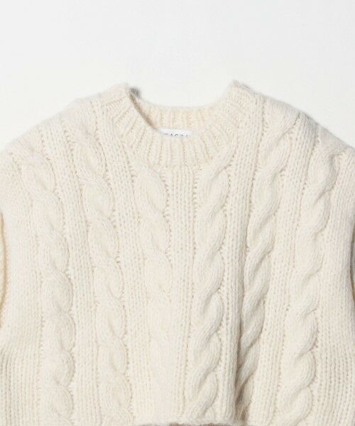 UNITED ARROWS / ユナイテッドアローズ ベスト | ＜SACRA＞ケーブル ニット ベスト | 詳細8