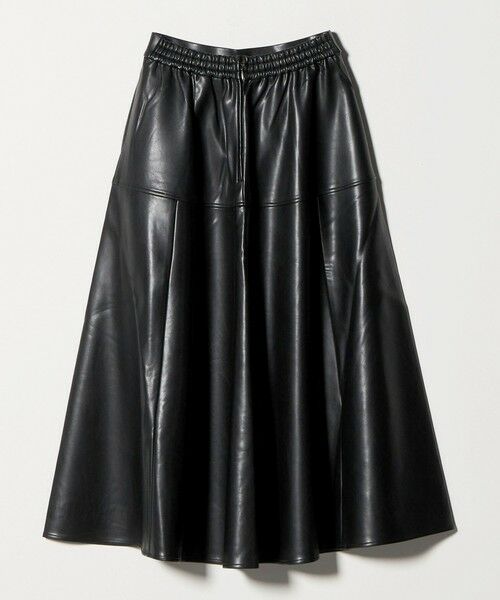 UNITED ARROWS / ユナイテッドアローズ ロング・マキシ丈スカート | ＜Marilyn Moon＞レザー ライク サーキュラー スカート | 詳細1