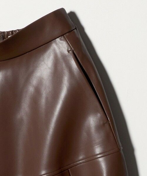 UNITED ARROWS / ユナイテッドアローズ ロング・マキシ丈スカート | ＜Marilyn Moon＞レザー ライク サーキュラー スカート | 詳細6