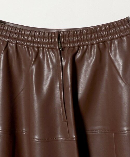 UNITED ARROWS / ユナイテッドアローズ ロング・マキシ丈スカート | ＜Marilyn Moon＞レザー ライク サーキュラー スカート | 詳細8