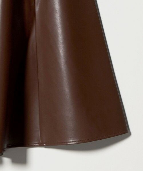 UNITED ARROWS / ユナイテッドアローズ ロング・マキシ丈スカート | ＜Marilyn Moon＞レザー ライク サーキュラー スカート | 詳細9