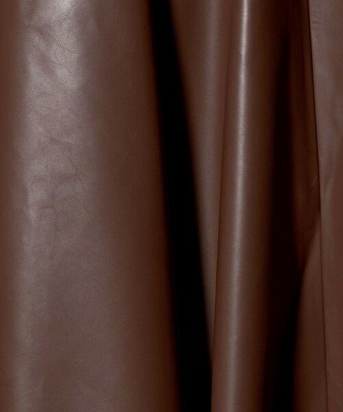 UNITED ARROWS / ユナイテッドアローズ ロング・マキシ丈スカート | ＜Marilyn Moon＞レザー ライク サーキュラー スカート | 詳細11