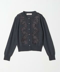 UNITED ARROWS / ユナイテッドアローズ カーディガン・ボレロ | ＜Marilyn Moon＞サテン コード カーディガン