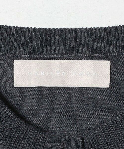UNITED ARROWS / ユナイテッドアローズ カーディガン・ボレロ | ＜Marilyn Moon＞サテン コード カーディガン | 詳細5