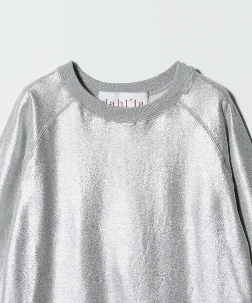 UNITED ARROWS / ユナイテッドアローズ スウェット | ＜dahl’ia＞シャイニー スウェット | 詳細2