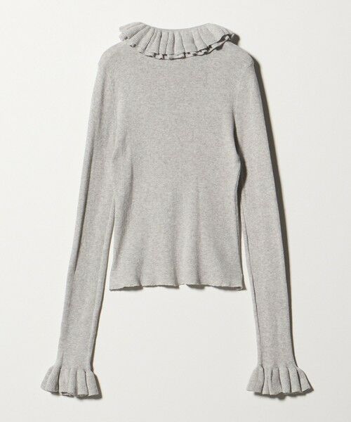 UNITED ARROWS / ユナイテッドアローズ ニット・セーター | ＜dahl’ia＞フリル プルオーバー ニット | 詳細4