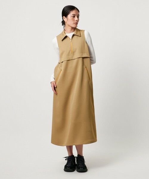 UNITED ARROWS / ユナイテッドアローズ ロング・マキシ丈ワンピース | ＜TO UNITED ARROWS＞シャツカラー ノースリーブ ワンピース | 詳細2