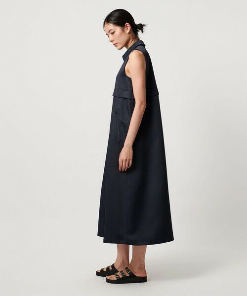 UNITED ARROWS / ユナイテッドアローズ ロング・マキシ丈ワンピース | ＜TO UNITED ARROWS＞シャツカラー ノースリーブ ワンピース | 詳細5