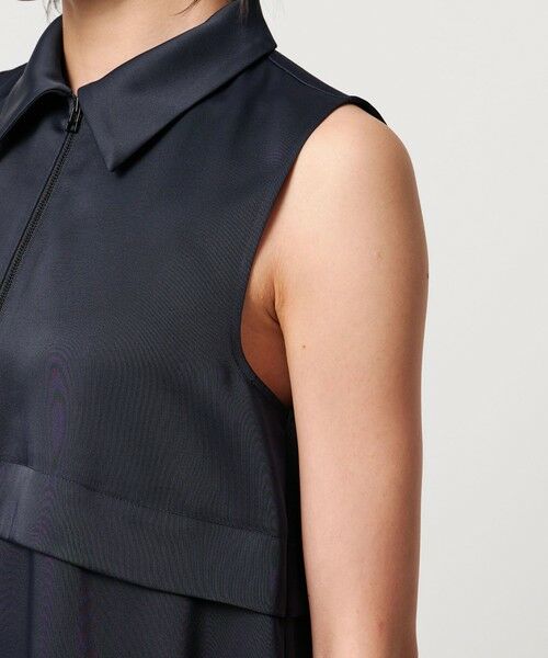 UNITED ARROWS / ユナイテッドアローズ ロング・マキシ丈ワンピース | ＜TO UNITED ARROWS＞シャツカラー ノースリーブ ワンピース | 詳細12