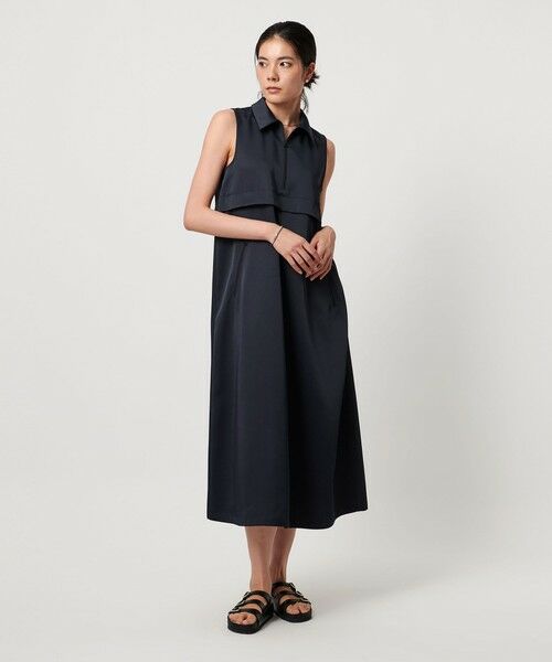UNITED ARROWS / ユナイテッドアローズ ロング・マキシ丈ワンピース | ＜TO UNITED ARROWS＞シャツカラー ノースリーブ ワンピース | 詳細7