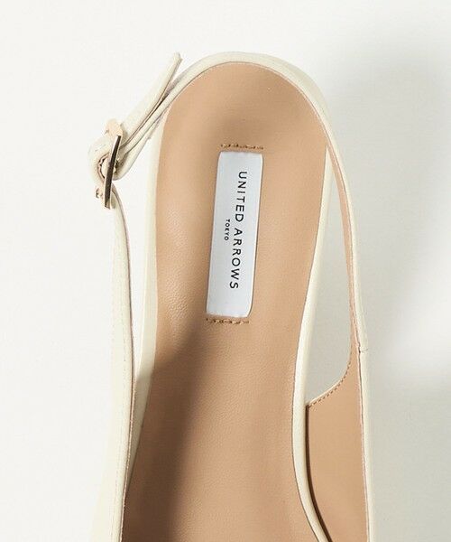 UNITED ARROWS / ユナイテッドアローズ パンプス | ポインテッドトゥ スリングバック パンプス | 詳細10