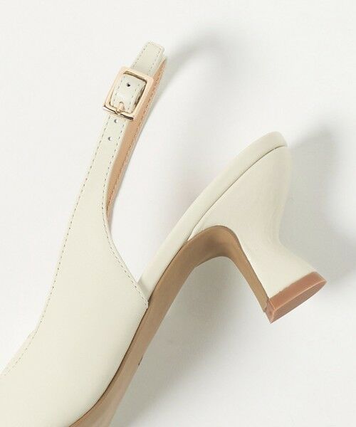 UNITED ARROWS / ユナイテッドアローズ パンプス | ポインテッドトゥ スリングバック パンプス | 詳細12