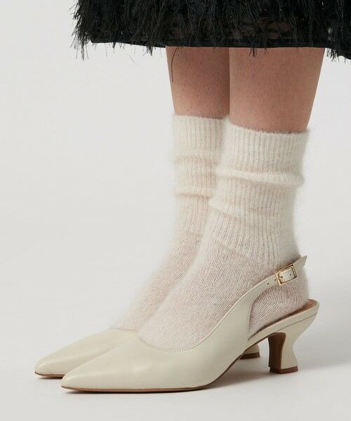 UNITED ARROWS / ユナイテッドアローズ パンプス | ポインテッドトゥ スリングバック パンプス | 詳細3