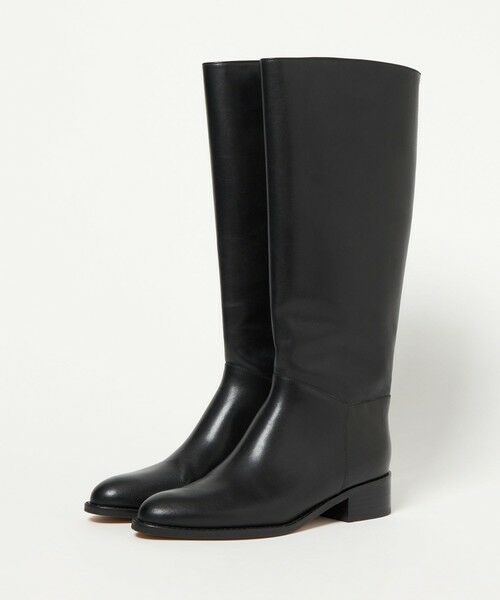 UNITED ARROWS / ユナイテッドアローズ ブーツ(ロング丈) | バックジップ ロングブーツ | 詳細12