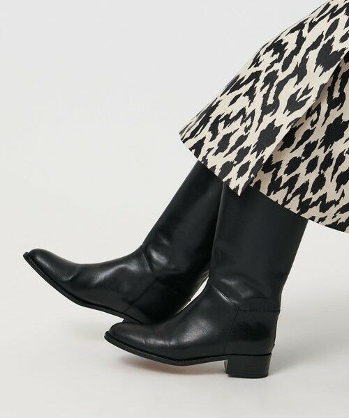 UNITED ARROWS / ユナイテッドアローズ ブーツ(ロング丈) | バックジップ ロングブーツ | 詳細8