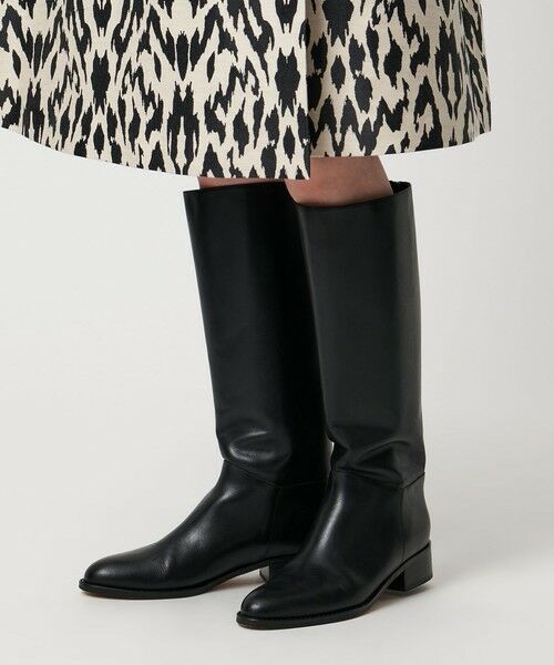 UNITED ARROWS / ユナイテッドアローズ ブーツ(ロング丈) | バックジップ ロングブーツ | 詳細9