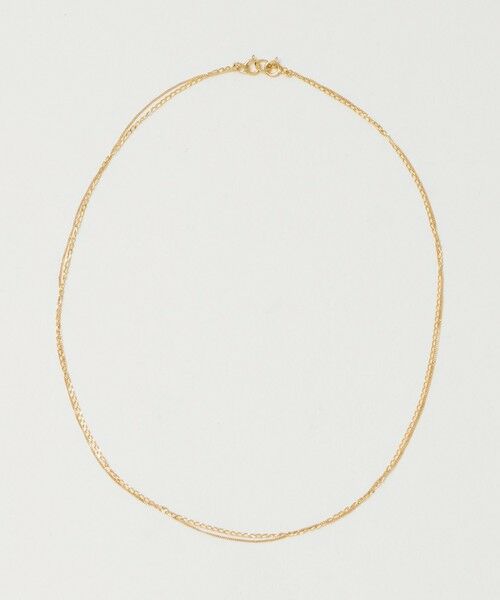 UNITED ARROWS/ユナイテッドアローズ <MARIHA>S/R 2連 ネックレス GOLD FREE UNITED ARROWS/ユナイテッドアローズ <MARIHA>S/R 2連 ネックレス GOLD FREE