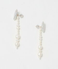 UNITED ARROWS / ユナイテッドアローズ ピアス・イヤリング | ＜les bonbon＞SISSI  2WAY パール ピアス