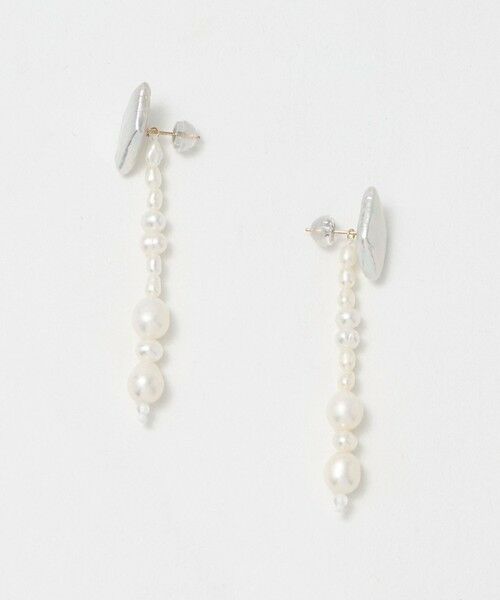 UNITED ARROWS/ユナイテッドアローズ <les bonbon>SISSI 2WAY パール ピアス WHITE FREE UNITED ARROWS/ユナイテッドアローズ <les bonbon>SISSI 2WAY パール ピアス WHITE FREE