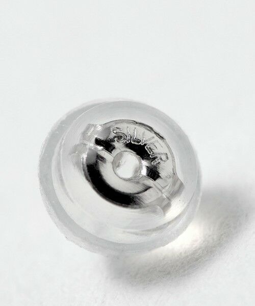 UNITED ARROWS / ユナイテッドアローズ ピアス・イヤリング | ＜les bonbon＞OBLIQUE SV ピアス | 詳細5