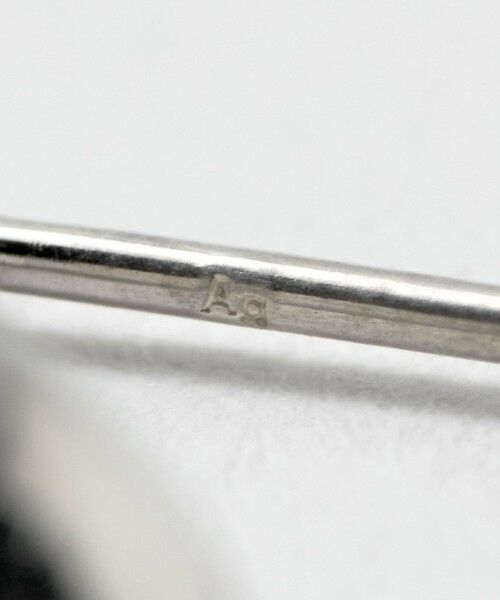 UNITED ARROWS / ユナイテッドアローズ ピアス・イヤリング | ＜les bonbon＞OBLIQUE SV ピアス | 詳細6