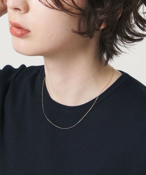 UNITED ARROWS / ユナイテッドアローズ ネックレス・ペンダント・チョーカー | ＜les bonbon＞K10 CMB チェーン ネックレス | 詳細1