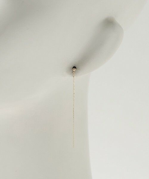 UNITED ARROWS / ユナイテッドアローズ ピアス・イヤリング | ＜les bonbon＞K10 CMB チェーン ピアス | 詳細7