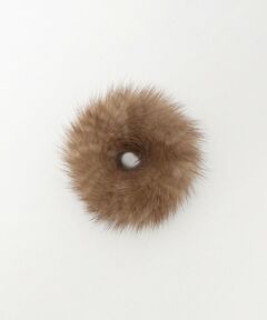 UNITED ARROWS / ユナイテッドアローズ ヘアゴム・シュシュ | ミンク ヘアタイ