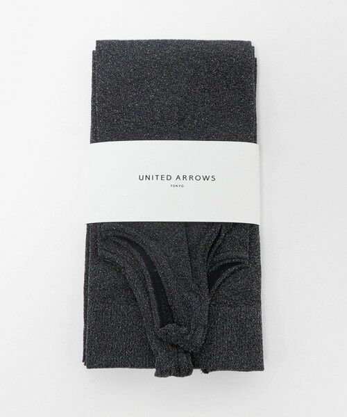 UNITED ARROWS/ユナイテッドアローズ ラメ トレンカ タイツ BLACK FREE UNITED ARROWS/ユナイテッドアローズ ラメ トレンカ タイツ BLACK FREE