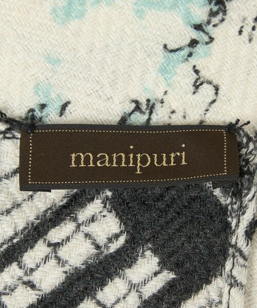 UNITED ARROWS / ユナイテッドアローズ マフラー・ショール・スヌード・ストール | 【一部別注】＜manipuri＞W/SI ストール 25FW | 詳細6