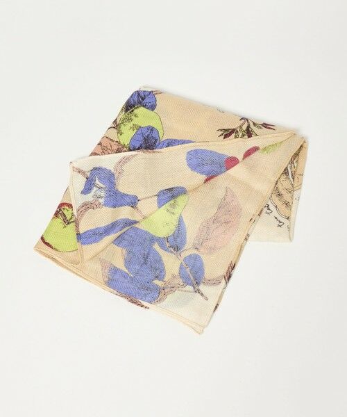 UNITED ARROWS / ユナイテッドアローズ マフラー・ショール・スヌード・ストール | 【一部別注】＜manipuri＞W/SI ストール 25FW | 詳細13