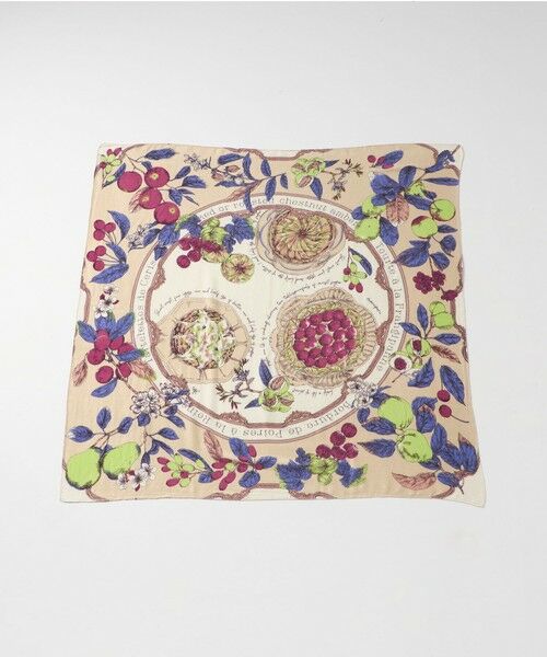 UNITED ARROWS / ユナイテッドアローズ マフラー・ショール・スヌード・ストール | 【一部別注】＜manipuri＞W/SI ストール 25FW | 詳細14