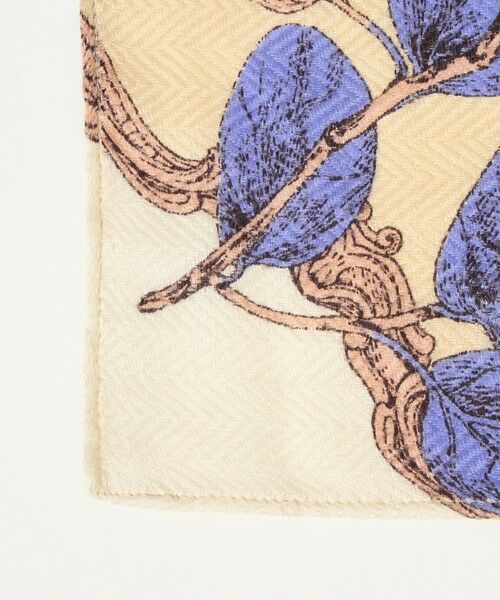 UNITED ARROWS / ユナイテッドアローズ マフラー・ショール・スヌード・ストール | 【一部別注】＜manipuri＞W/SI ストール 25FW | 詳細15