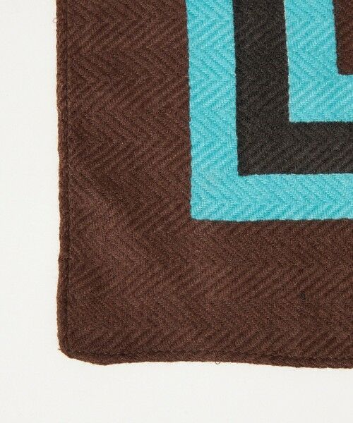 UNITED ARROWS / ユナイテッドアローズ マフラー・ショール・スヌード・ストール | 【一部別注】＜manipuri＞W/SI ストール 25FW | 詳細20