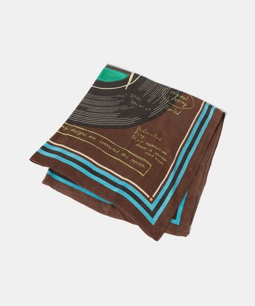 UNITED ARROWS / ユナイテッドアローズ マフラー・ショール・スヌード・ストール | 【一部別注】＜manipuri＞W/SI ストール 25FW | 詳細22