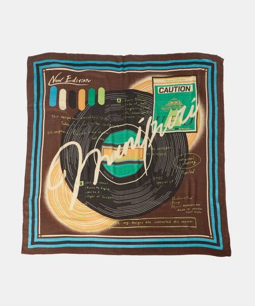 UNITED ARROWS / ユナイテッドアローズ マフラー・ショール・スヌード・ストール | 【一部別注】＜manipuri＞W/SI ストール 25FW | 詳細23