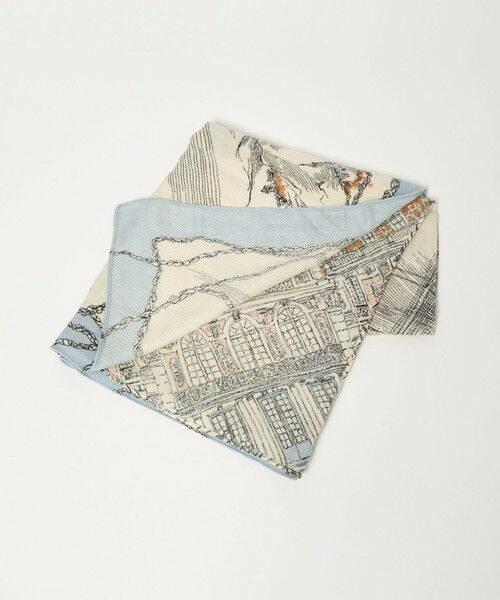 UNITED ARROWS / ユナイテッドアローズ マフラー・ショール・スヌード・ストール | 【一部別注】＜manipuri＞W/SI ストール 25FW | 詳細28