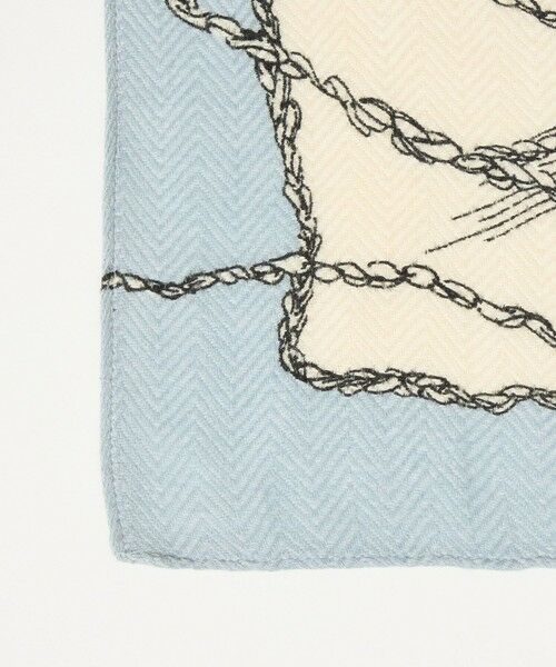 UNITED ARROWS / ユナイテッドアローズ マフラー・ショール・スヌード・ストール | 【一部別注】＜manipuri＞W/SI ストール 25FW | 詳細29