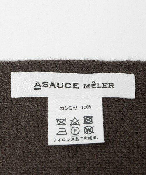 UNITED ARROWS / ユナイテッドアローズ バンダナ・スカーフ | 【別注】＜ASAUCE MELER＞カシミヤ スカーフ | 詳細7