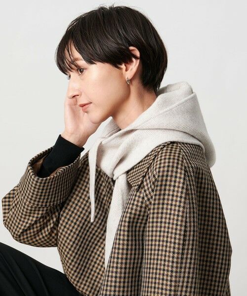 UNITED ARROWS / ユナイテッドアローズ マフラー・ショール・スヌード・ストール | ニット フードストール | 詳細2