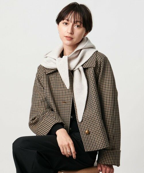 UNITED ARROWS / ユナイテッドアローズ マフラー・ショール・スヌード・ストール | ニット フードストール | 詳細4