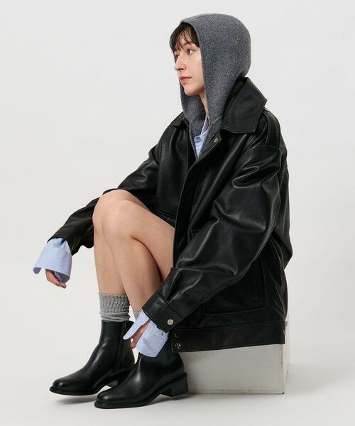 UNITED ARROWS / ユナイテッドアローズ マフラー・ショール・スヌード・ストール | ニット フードストール | 詳細13