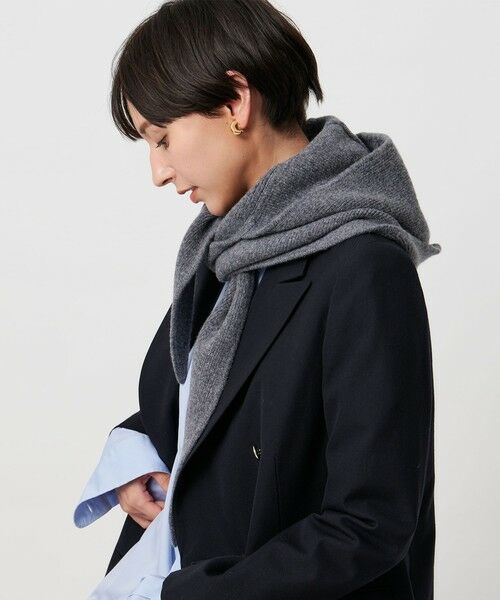 UNITED ARROWS / ユナイテッドアローズ マフラー・ショール・スヌード・ストール | ニット フードストール | 詳細8