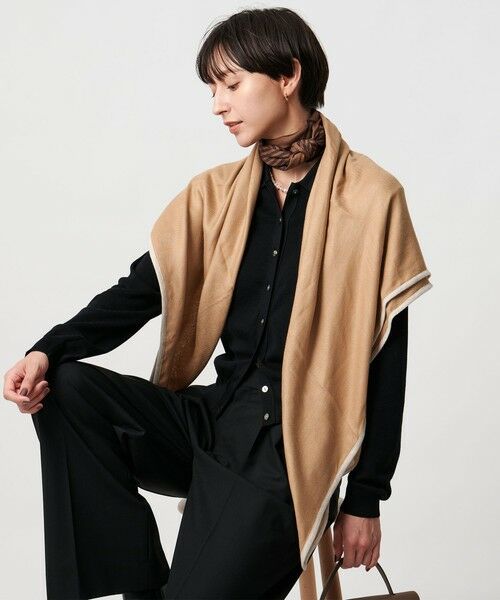 UNITED ARROWS / ユナイテッドアローズ マフラー・ショール・スヌード・ストール | トリミング スカーフ | 詳細2