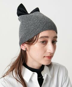 UNITED ARROWS / ユナイテッドアローズ ニットキャップ | リボン ニットキャップ