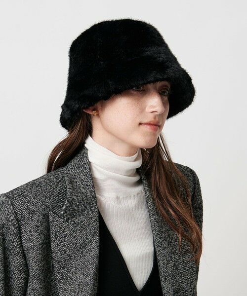 UNITED ARROWS / ユナイテッドアローズ ハット | フェイクファー バケットハット | 詳細1