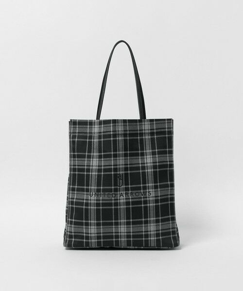 UNITED ARROWS/ユナイテッドアローズ ロゴ プリント トートバッグ M BLACK FREE UNITED ARROWS/ユナイテッドアローズ ロゴ プリント トートバッグ M BLACK FREE