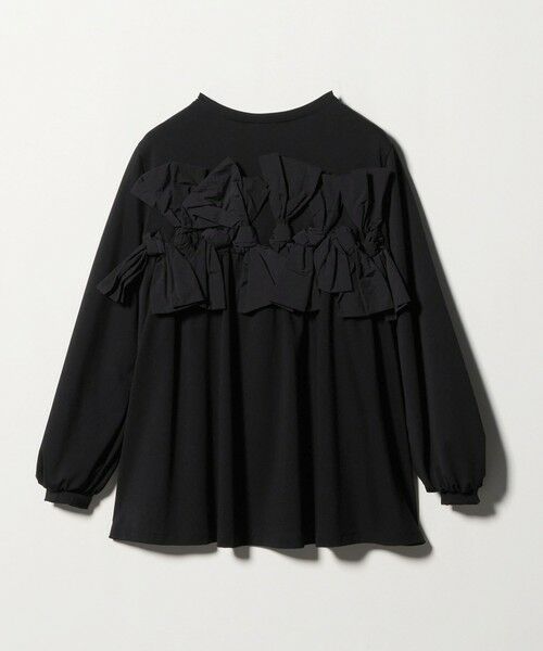 UNITED ARROWS / ユナイテッドアローズ カットソー | リボン コンビ パフスリーブ カットソー ‐ウォッシャブル‐ | 詳細10